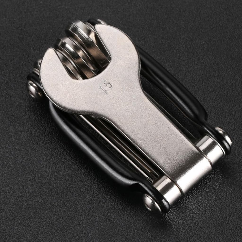 Compacts Bike Repair Carbon Steel Multitool Emergencies Repairs Wrenches for Professional and Casual Cyclists