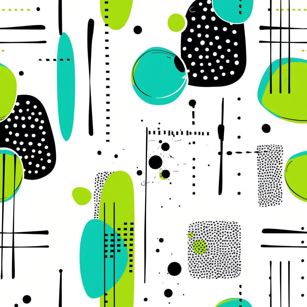 Papier autocollant pour meuble de chambre d'enfant aux motifs modernes