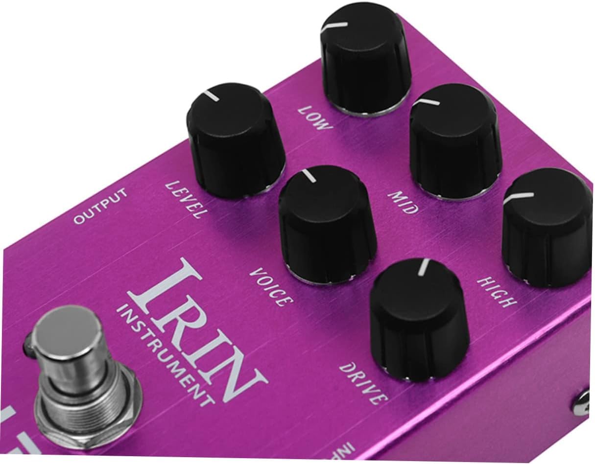 Amazon.co.jp: エレキ ギター エフェクター パープル ペダル