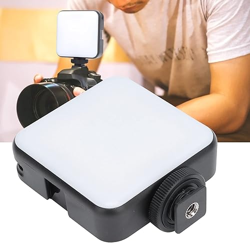 Miniatura 3 de Kit de iluminación para videoconferencia, luz de relleno ajustable, luz de fotografía en vivo para computadora con cámara y clip extraíble, tornillo