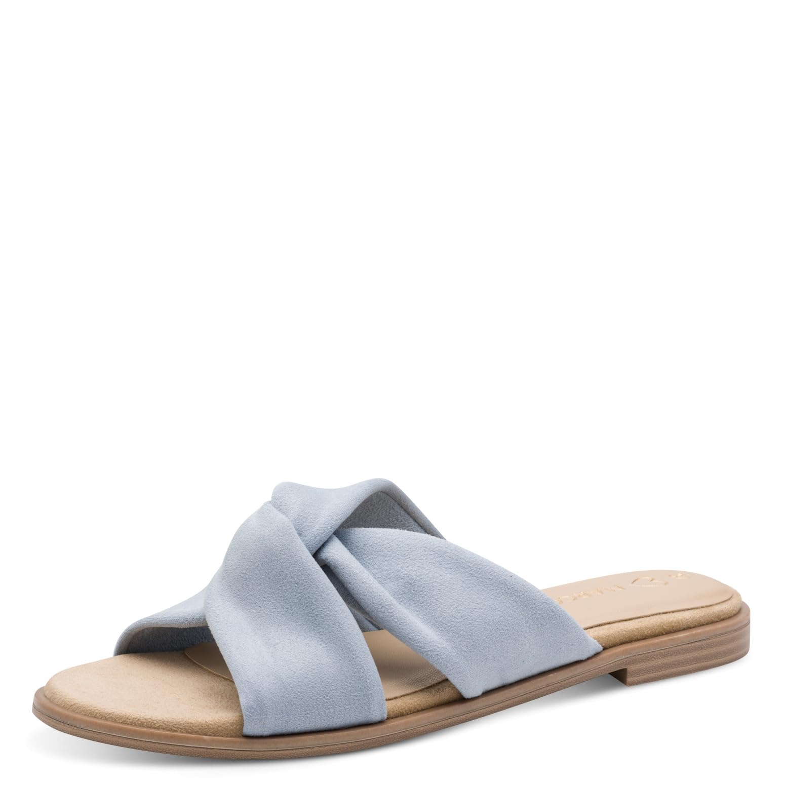 Marco Tozzi Women's Sandal Soft Feel Me Footbed Soft Lining Modern, Blue (LT.Blue), 6 UK