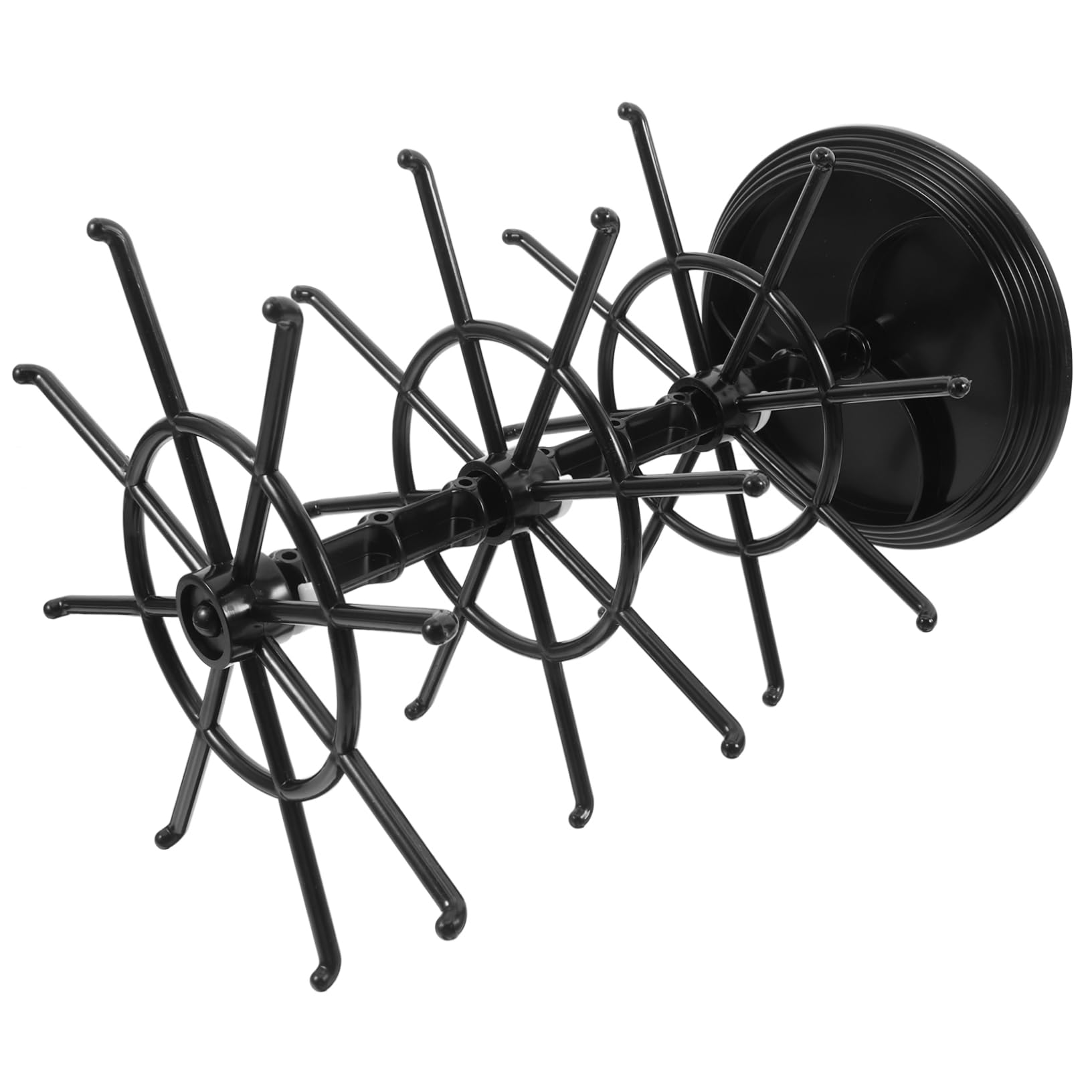 BESTYASH Rotating Jewelry Display Stand Keychain and Necklace Organizer Multipurpose Accessories Holder with View for Home and Office Decor