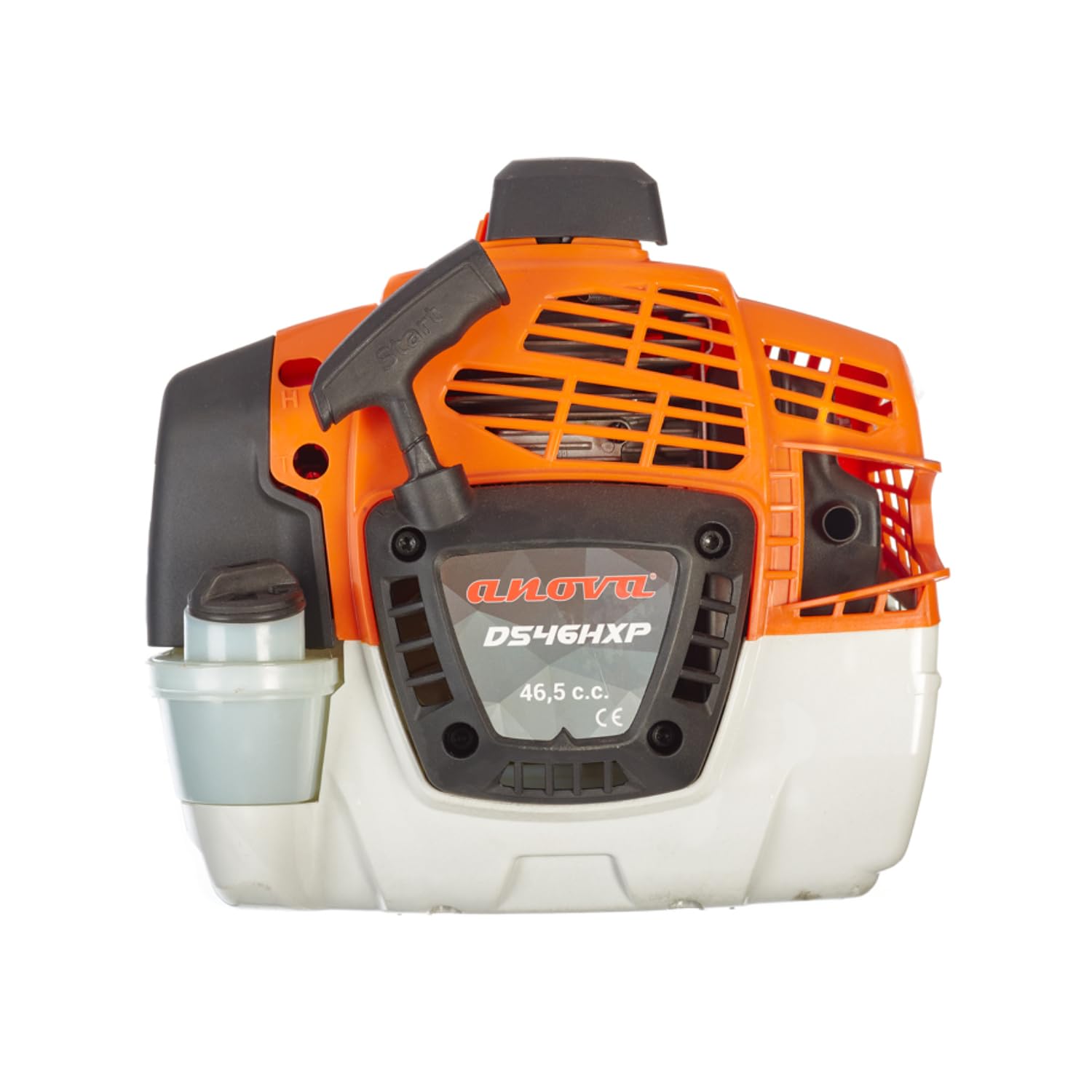 ANOVA - Desbrozadora Gasolina | 2,7 CV - 2 KW | 46,5 CC | 8,5 KG | Ø Barra 28 MM | para Limpieza de Maleza, Hierba Alta y Mantenimiento de Terrenos | Diseño Robusto
