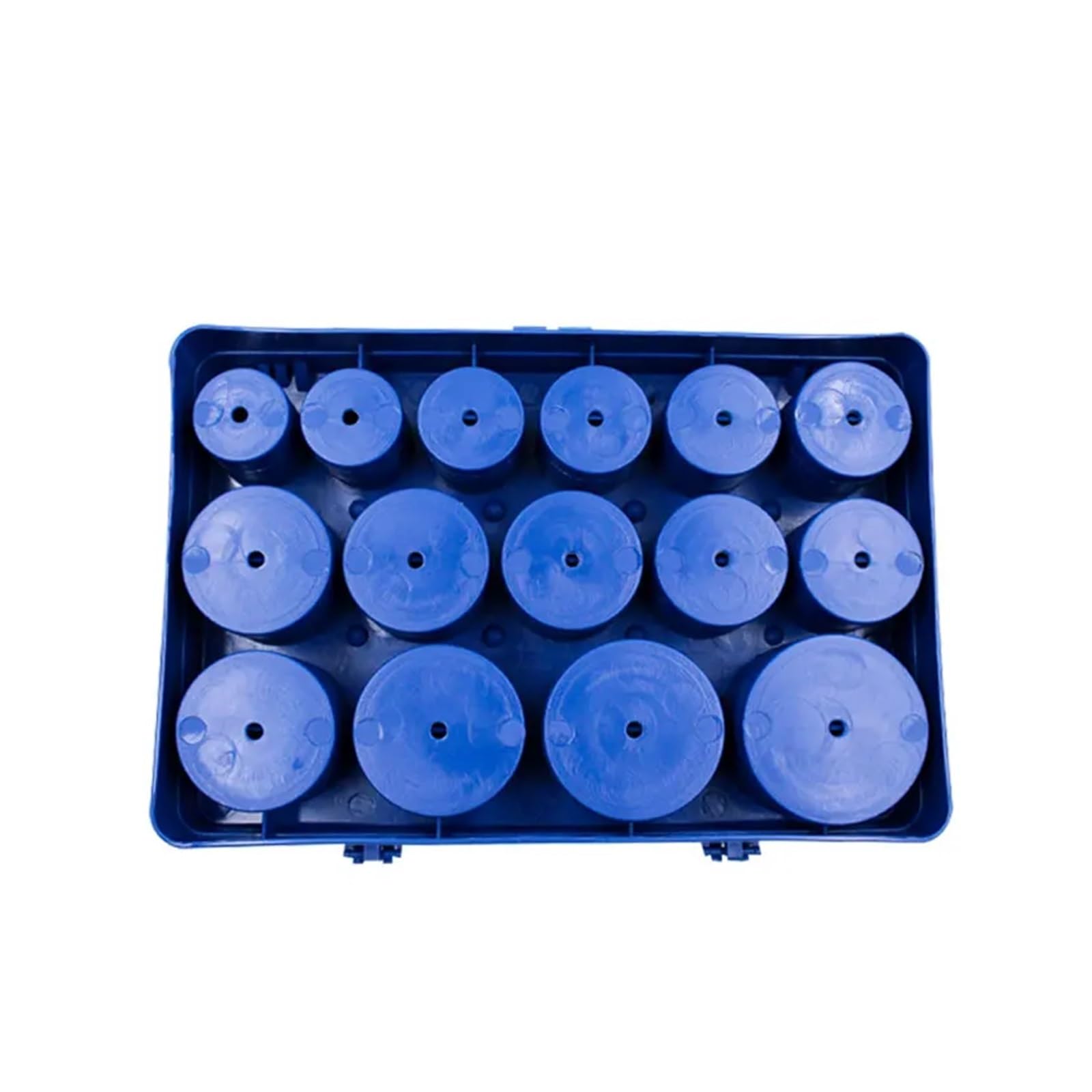 Kit de juntas tóricas de goma NBR, 30 tamaños, juego de juntas tóricas de sellado de nitrilo, caja de kit surtido azul, anillo resistente al aceite