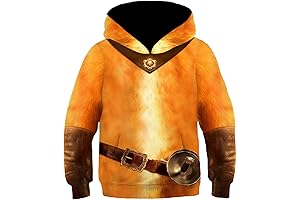 Kids Cat Costume Cat Cosplay Hoodies Casual Pullover Coat 7D Printed Sweatshirts