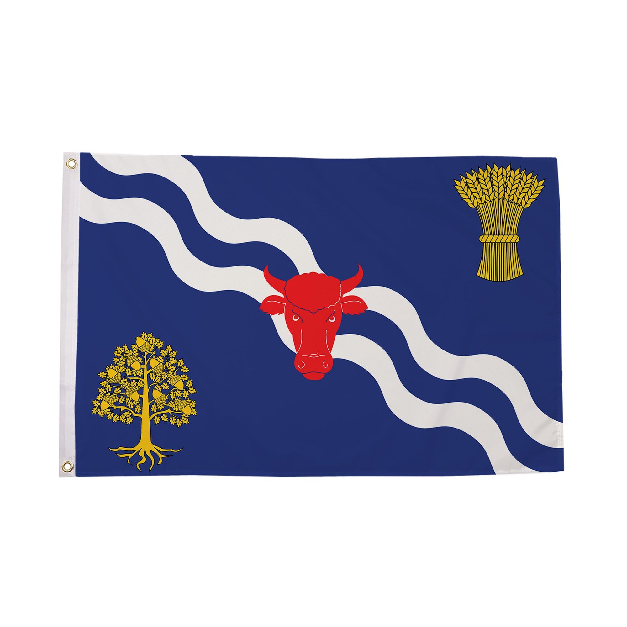 Flagtex Oxfordshire Flag 5ft x 3ft (150cm x 90cm) — image 1