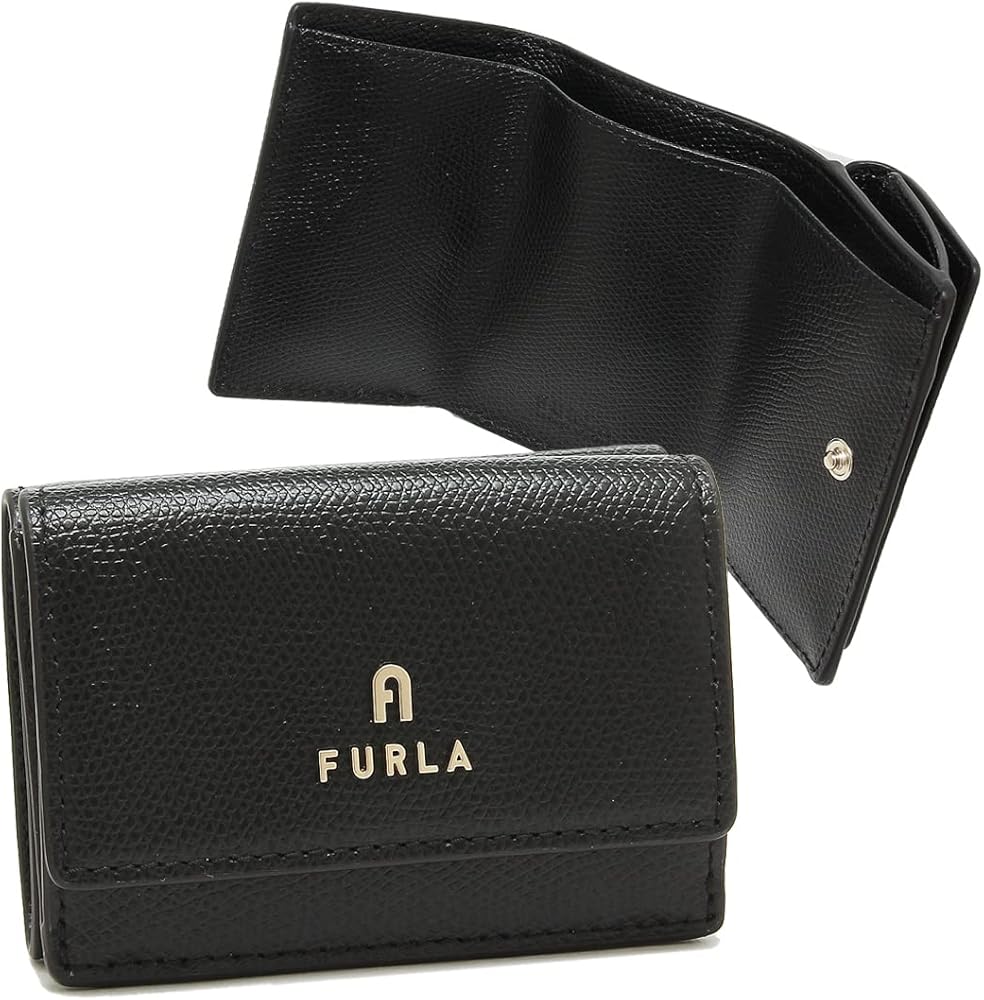 Amazon | [フルラ] 三つ折り財布 カメリア Sサイズ ミニ財布