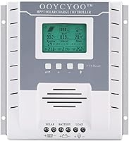 Vista 8 de Controlador de Carga MPPT 60 amperios 12V/24V Auto, Regulador de Carga de Panel Solar 60A con Pantalla LCD Retroiluminada Máxima 100V para Batería