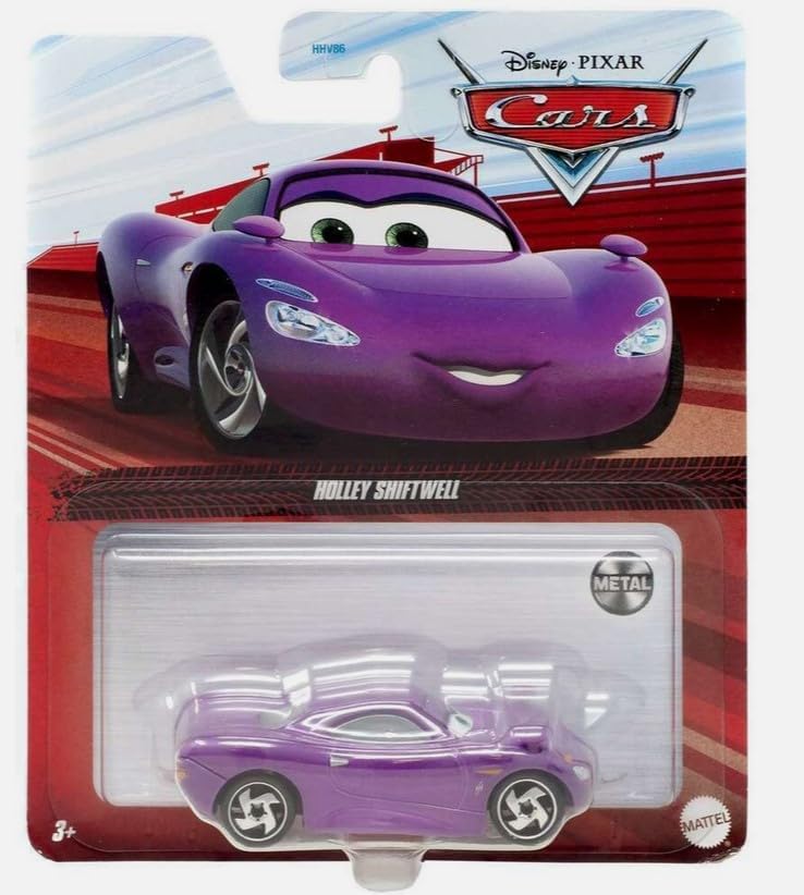 Hot Wheels Monster Trucks Pixar Cars Holley Shiftwell, Metal Series 1:55 Scale
