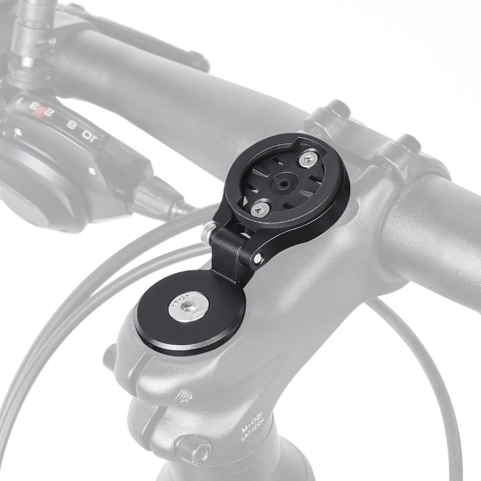 Uchwyt rowerowy do Garmin Edge, Wahoo Elemnt, âon, Cateye, stop aluminium, regulowany uchwyt kierownicy