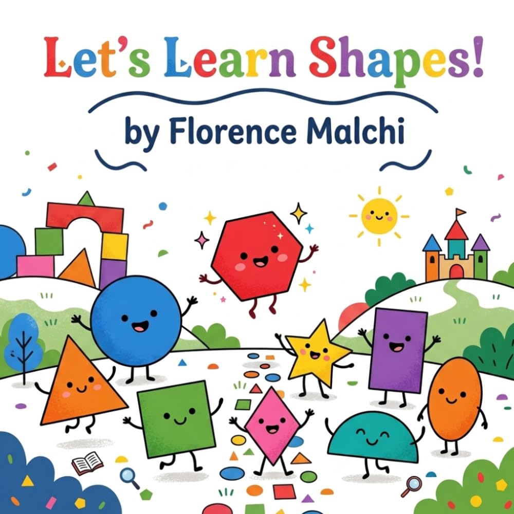 Let's Learn Shapes!: A Fun Early Learning Book of Colors, Sizes, and Shapes for Toddlers and Preschoolers