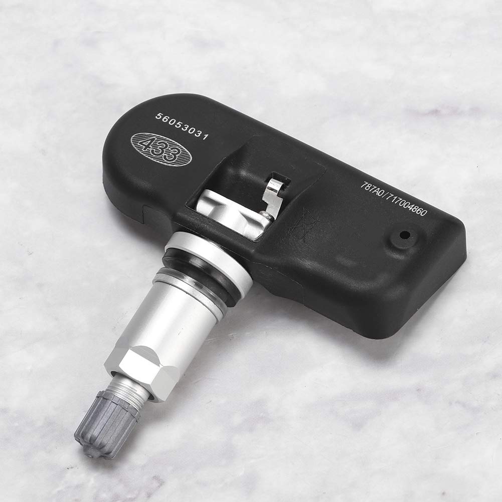 Tbest Capteur de Surveillance de Pression des Pneus TPMS 56053031AD Surveillance en Temps Réel de Haute Précision Remplacement Direct pour 300 Ensemble de 4 Pièces