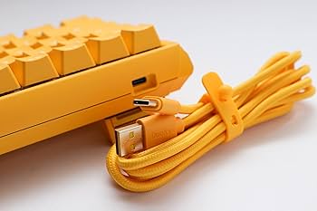 Amazon | Ducky One 3 Mini 60% Hotswap Yellow RGB Double Shot