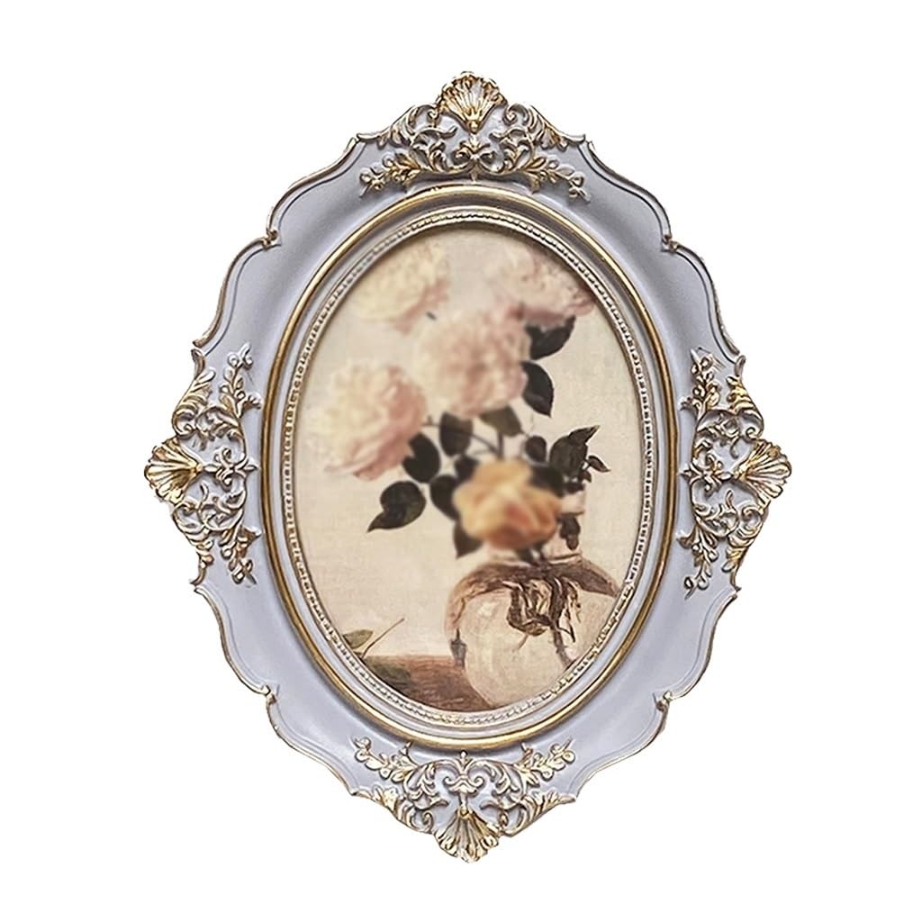 KLerDH Picture Frames, Carved Resin Picture Frame Can Be Hung The Table Decoration Wall(3 pack,21.5 * 26.5CM)