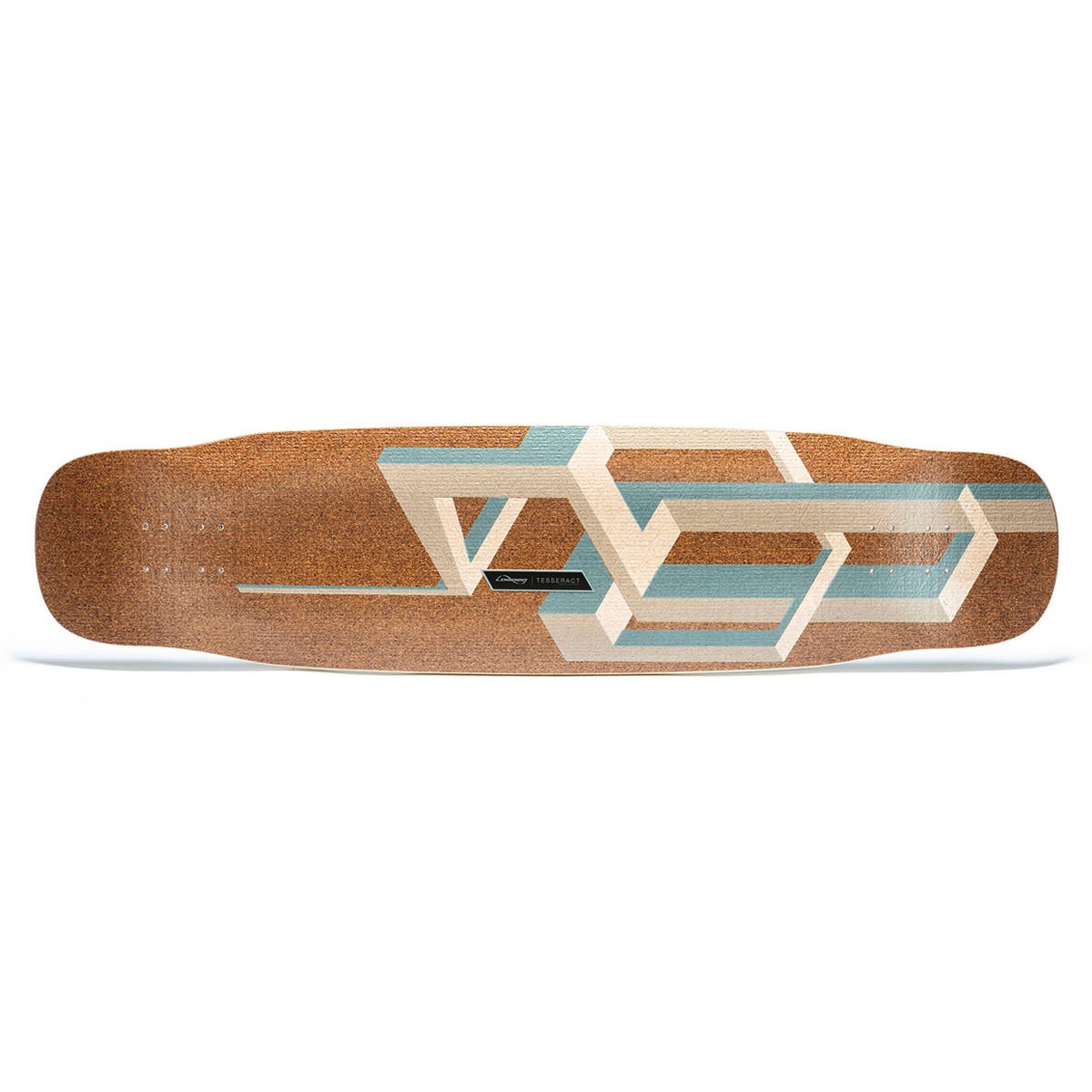 Loaded Boards Basalt Tesseract Bambus Longboard Deskorolka Deck (Nude)