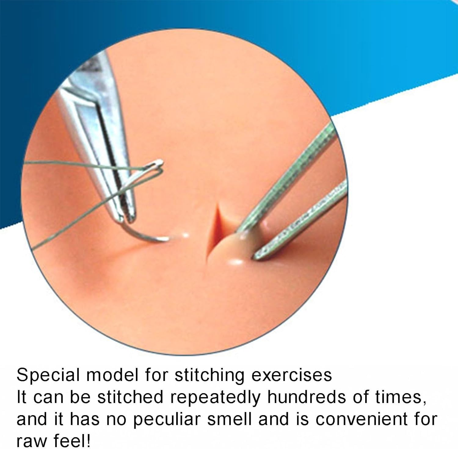 Testa di manichino professionale in silicone, per esercitarsi con il viso, per esercitarsi in medicina, medici, estetisti