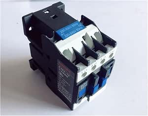 CJX2-1210 Contacteur à Montage Rail DIN 12A - Bobine 24V AC Pour Commande Industrielle
