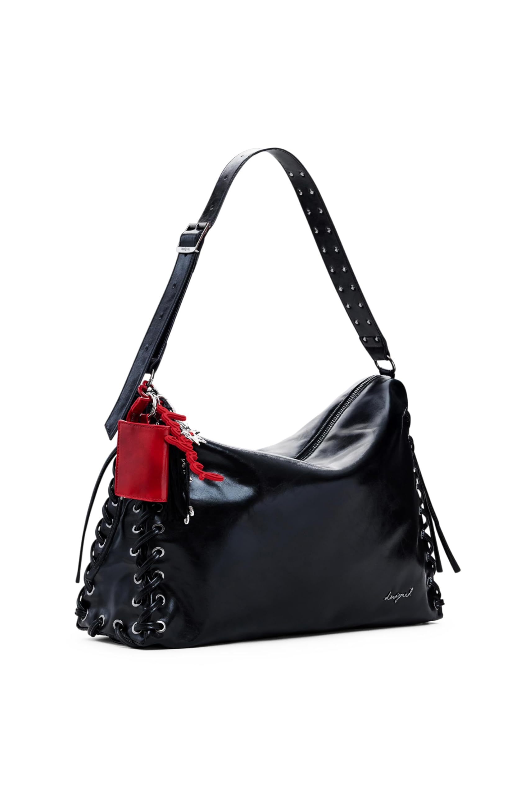 Desigual borsa a tracolla Galaxy Leiria Shoulder Bag Black nero