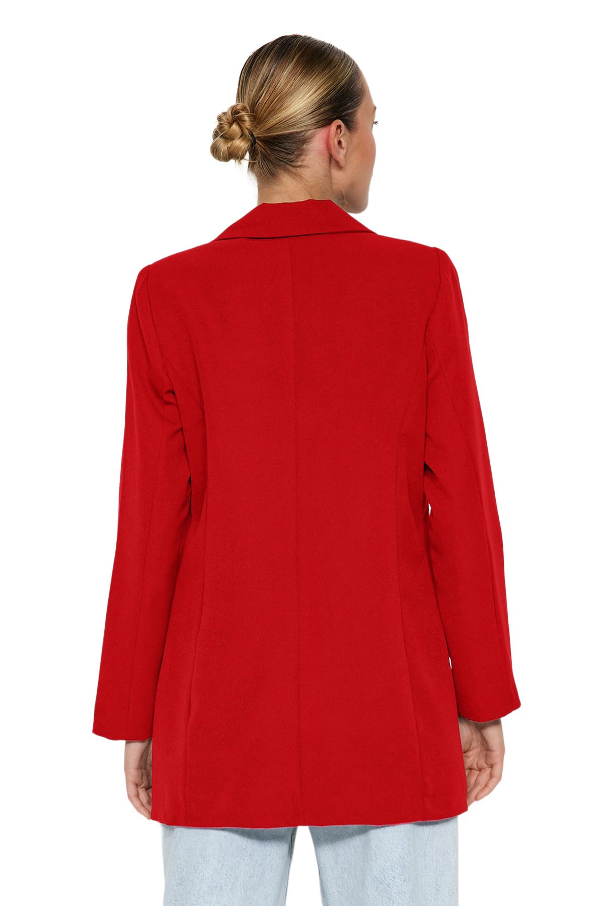 Trendyol Red Classic Jacket Giacca Classica Rossa, Rossa, Donna