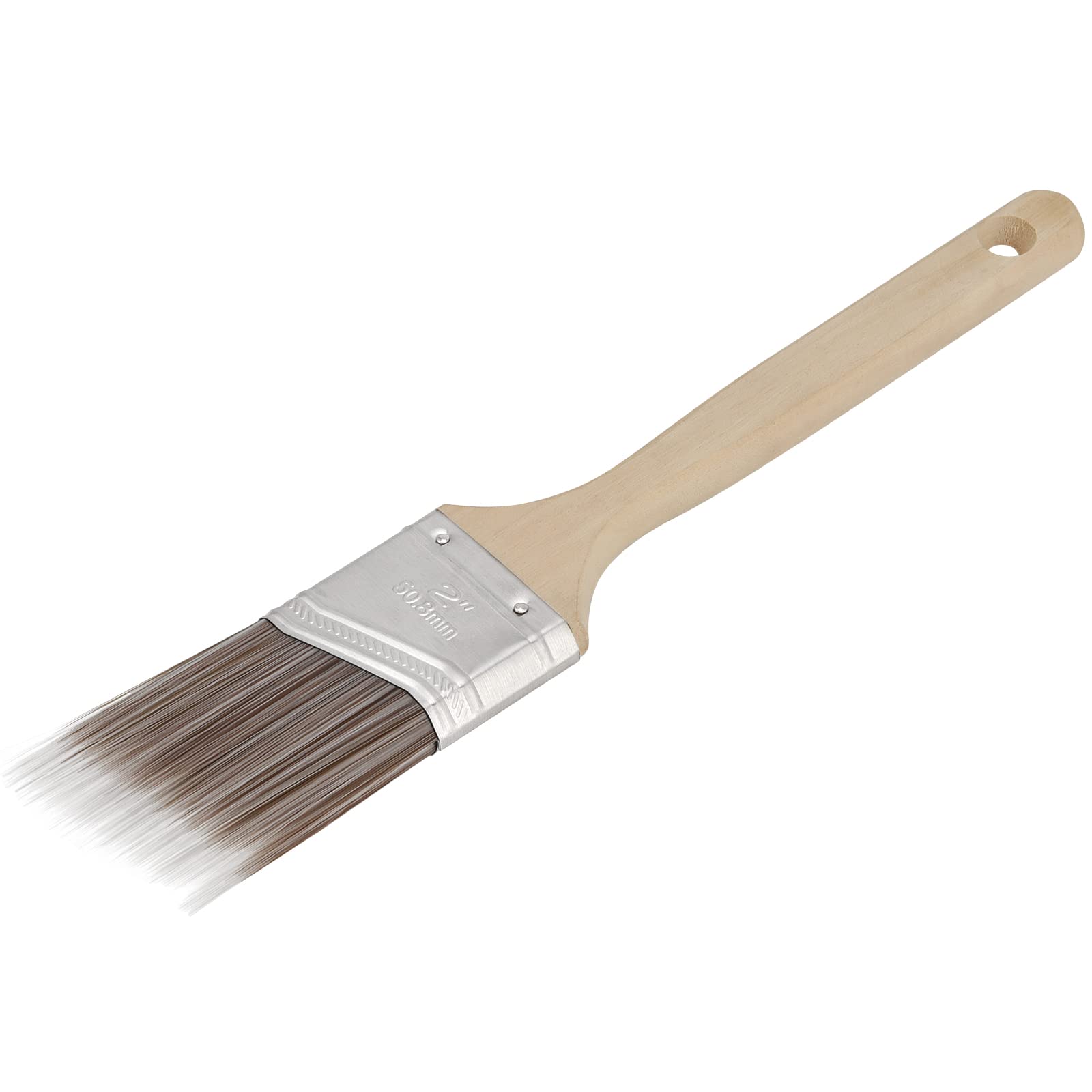 20 pennelli da 2 pollici, pennello angolare, pennelli per scheggiature, pennelli per pittura, acrilico, macchie, uso domestico ed esterno