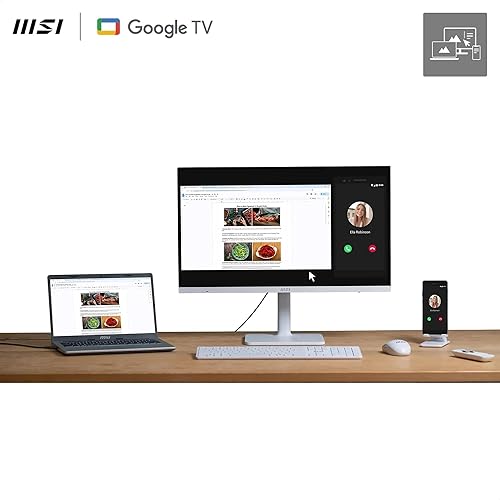 MSI Modern MD272UPSW — galinė pusė