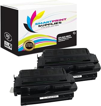Compatible 82X C4182X MICR Black High Yield Toner Cartridge Replacement for HP LaserJet 8100 8150 Series Printers 20,000 Pages - 2 Pack