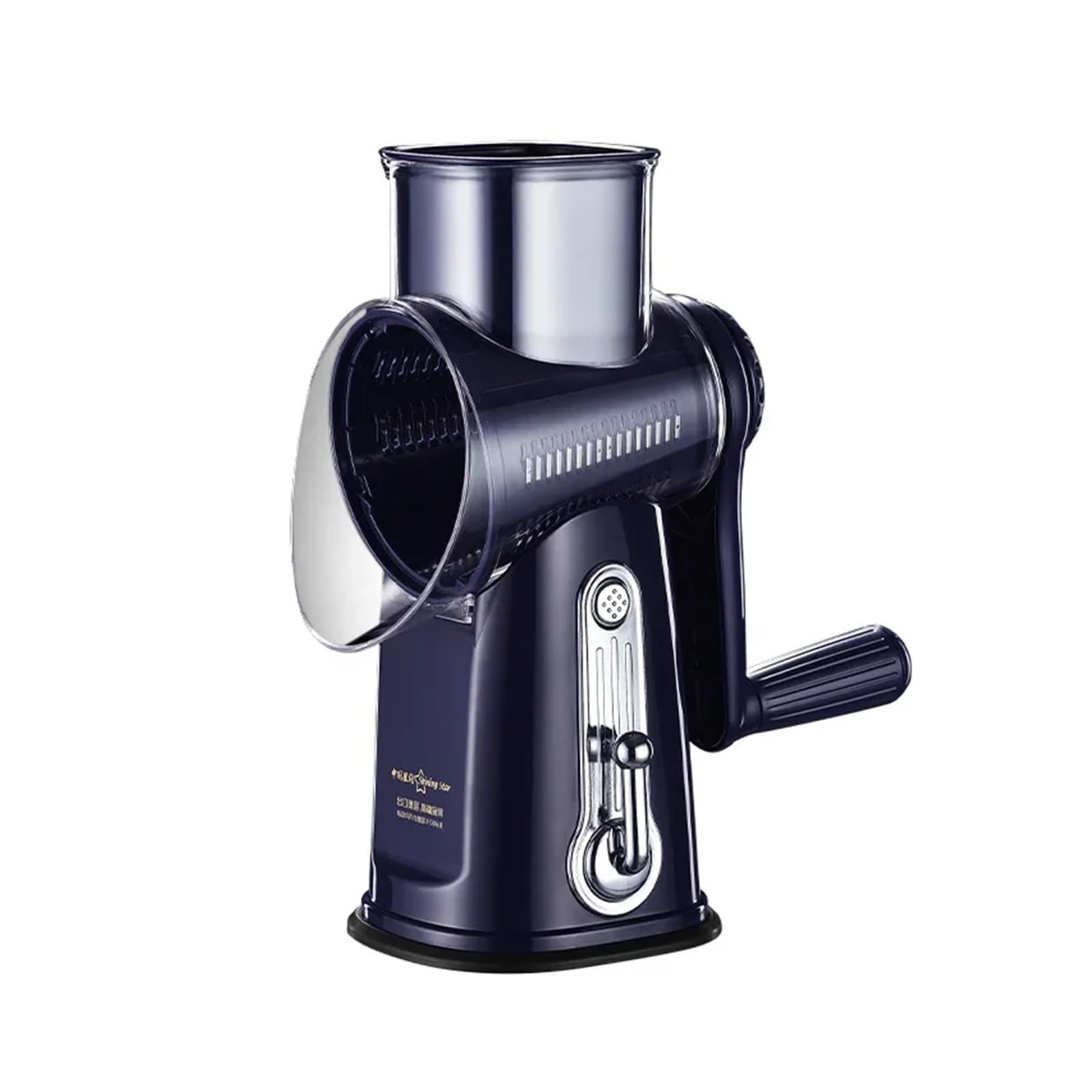 Picadora de verduras cocina, rallador rotatorio multifunción, cortador tambor Manual