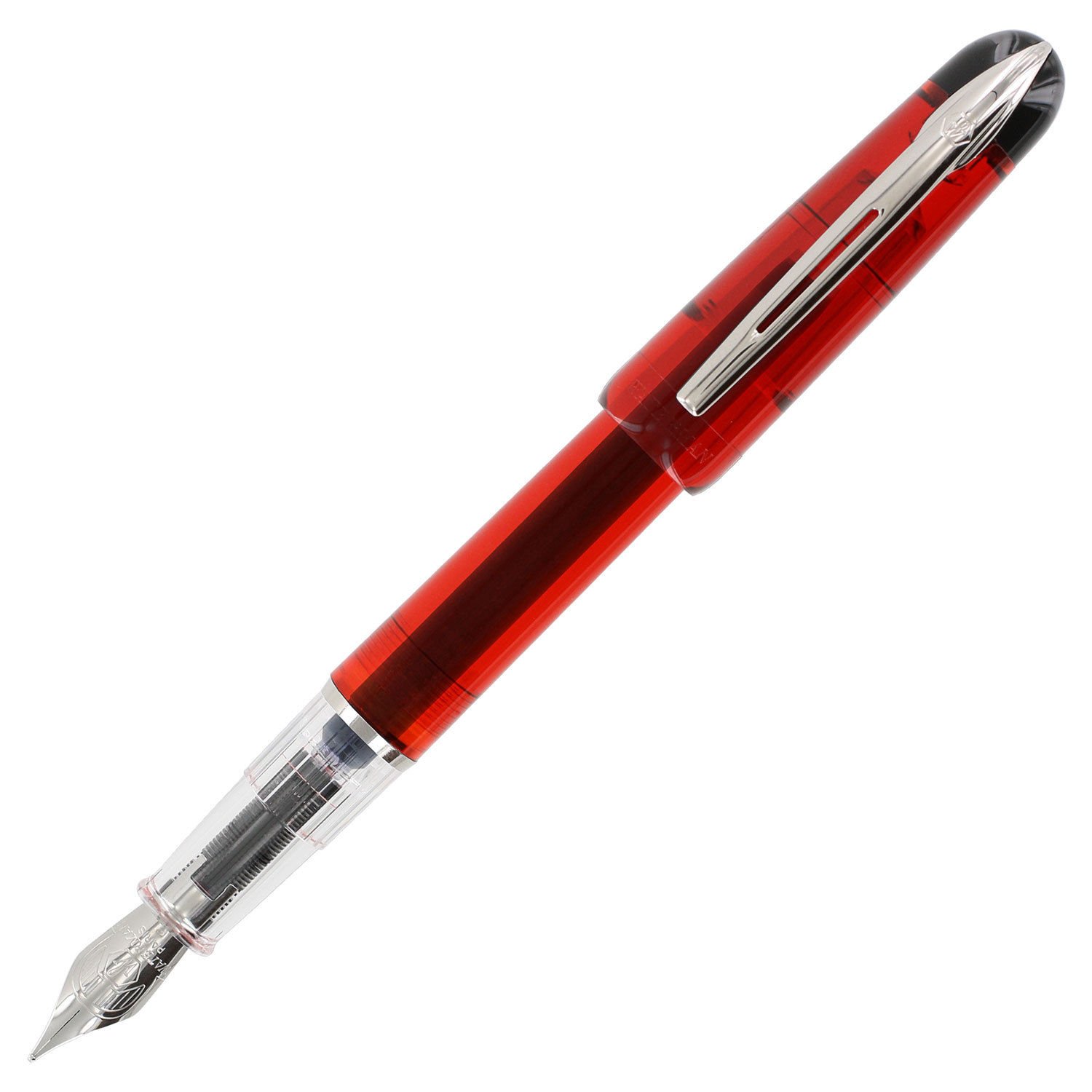 Stylo Plume Waterman Cà Et Là Couleur Rouge, Pointe F Fine – Vintage En Très Bon état