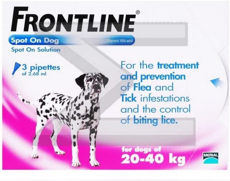 FRONTLINE Spot On Flea & Tick Treatment for Small Dog (210kg) 3