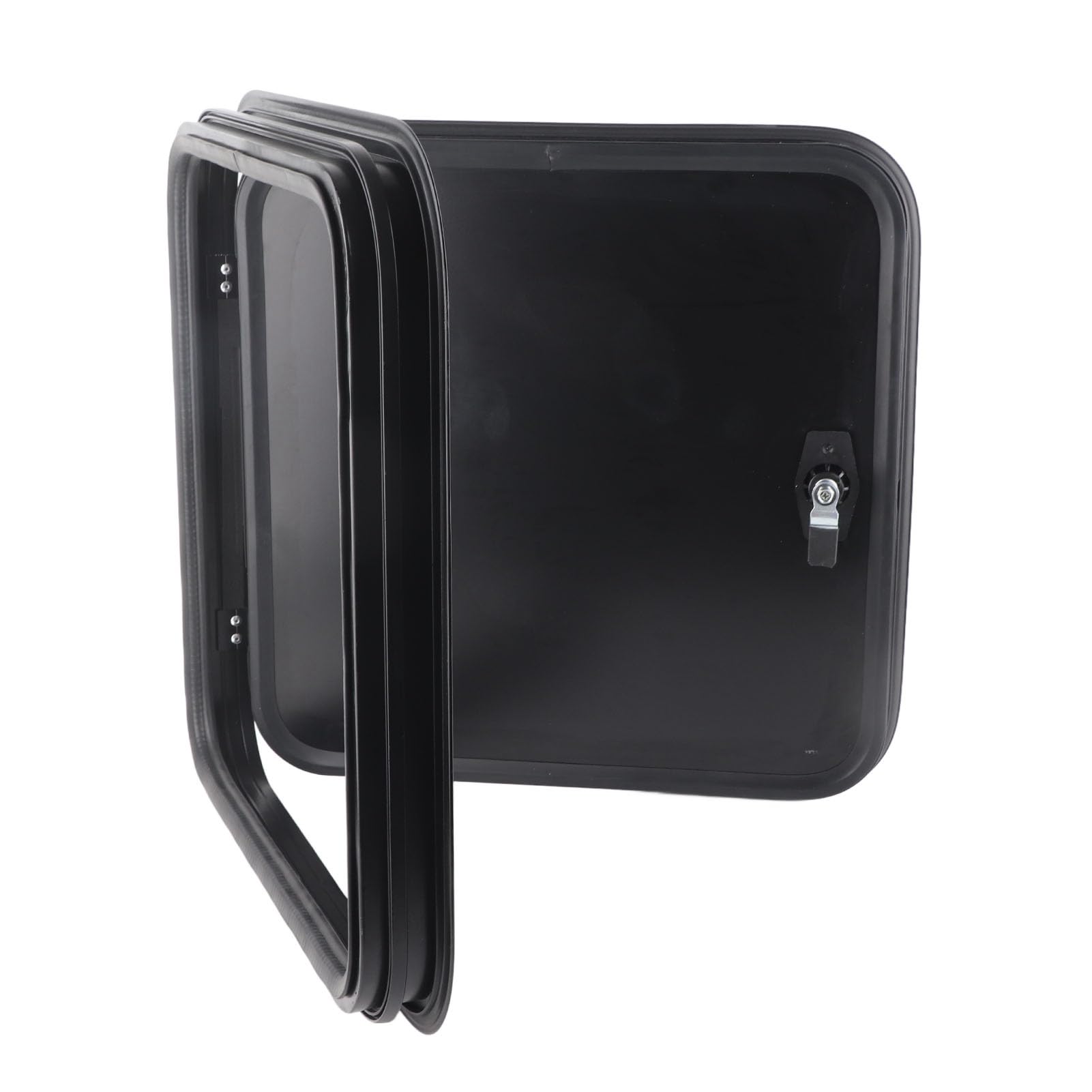 Porta Bagaglio Camper, Chiusura Porta Vano Rimorchio Resistente Ai Raggi UV, Angolo Arrotondato Quadrato Serrature Vano Bagagli Nere Accesso Di Stoccaggio Per Camper Motor Caravan