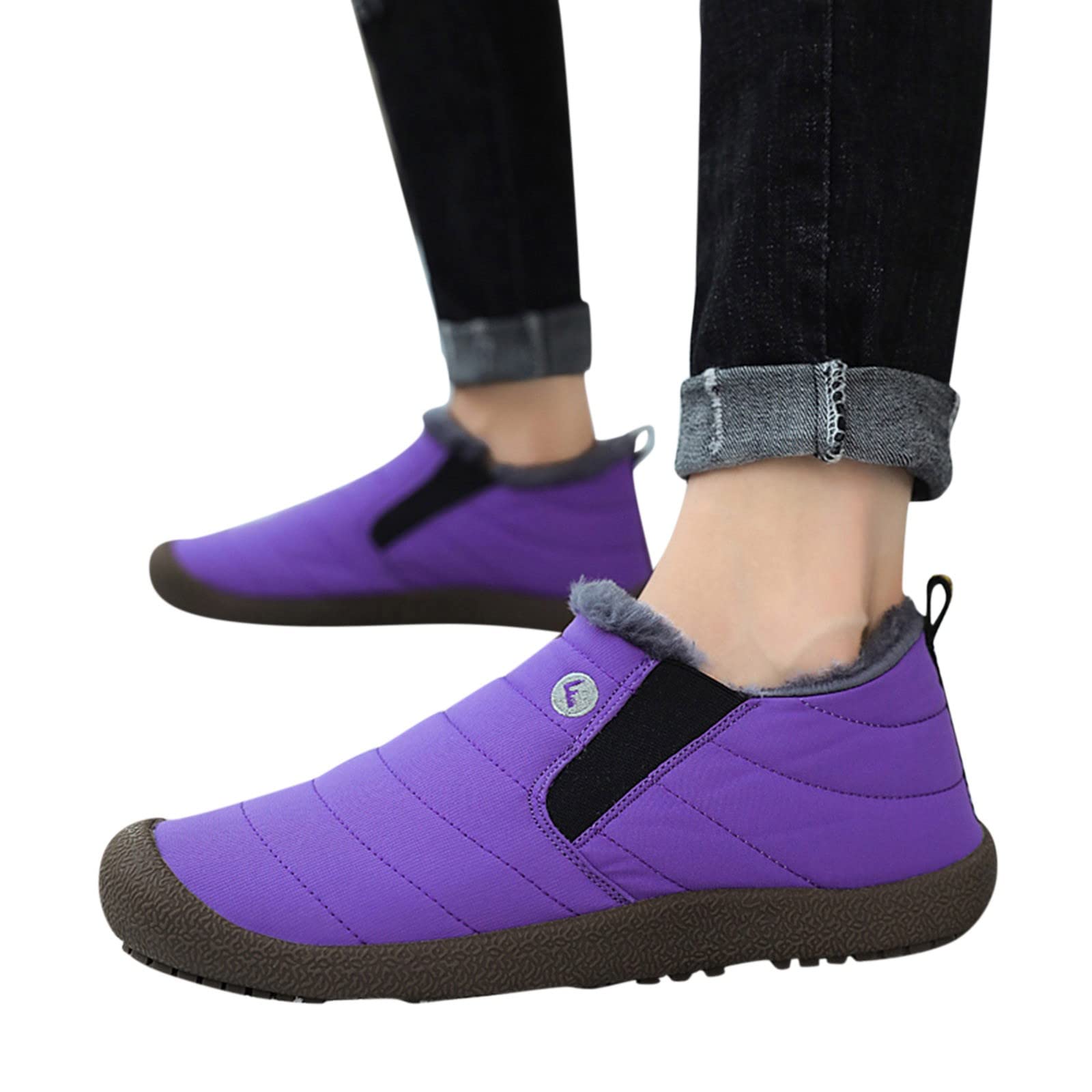 Botas de nieve para hombre con forro polar, 40-45 Eu, botas de nieve