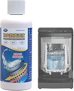 Clothes Washer Cleaner Liquid - 3.3oz Washing Machine Drum Cleaner,Long ...