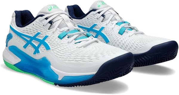 ASICS Resolution 9 Scarpa da Tennis per Campi Veloci per Uomo - 4