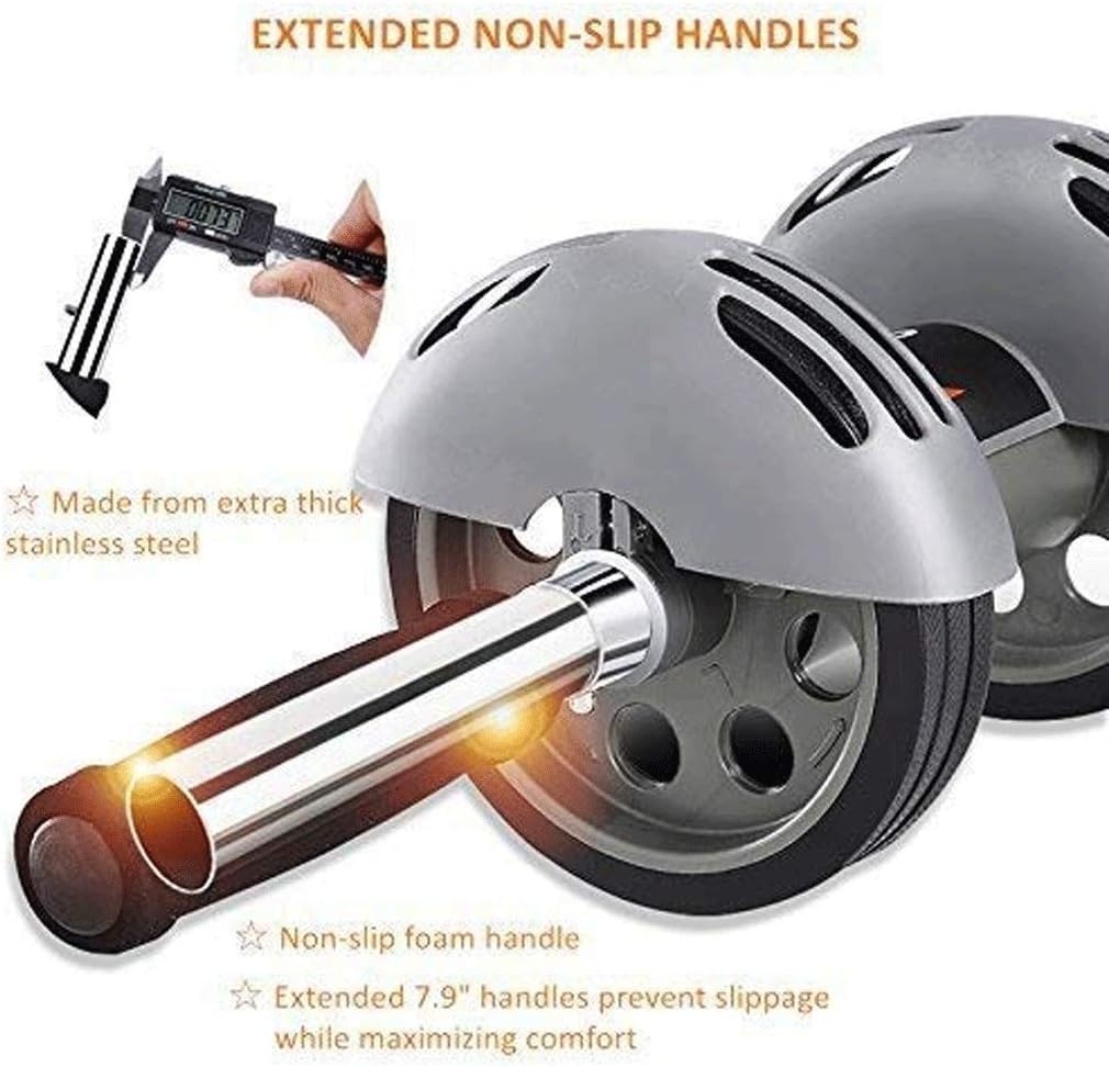 Abdominal Muscle Wheel，Abdominal Roller Abdominal Muscle Wheel,Silent Fitness Equipment, for Abdominal core Training