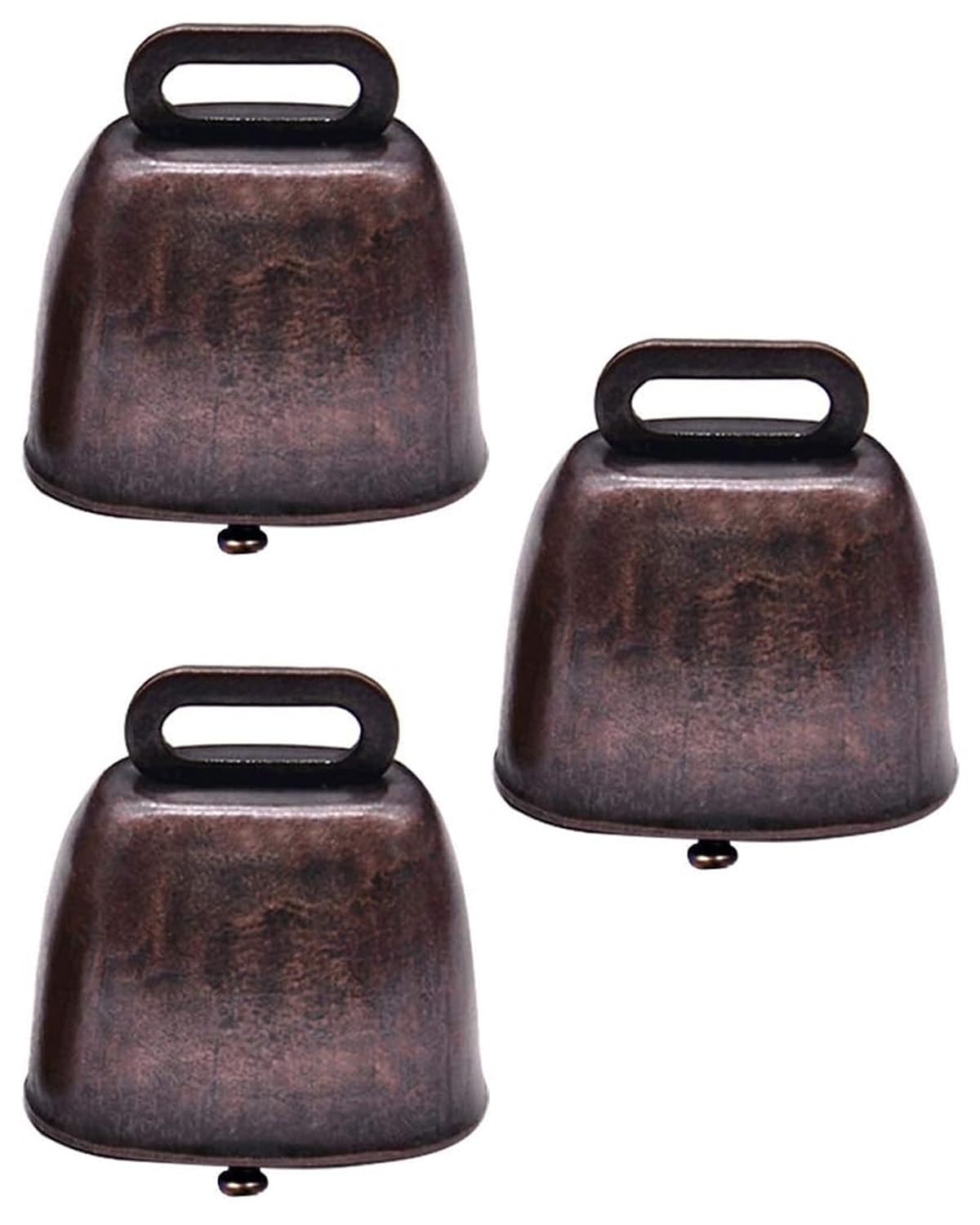 Campana in Metallo Antico, per Mucca, Cavallo, Pecora, Rame, Bronzo Rosso