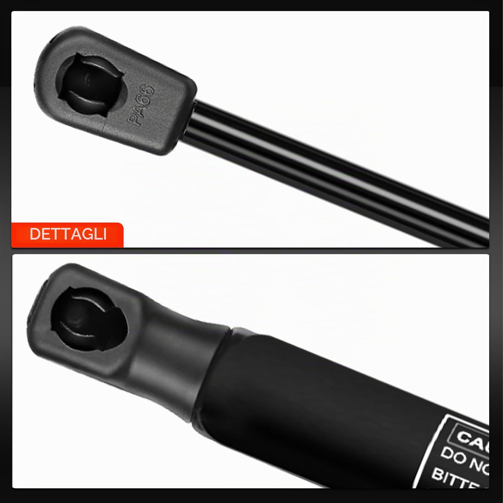 Frankberg 2x Ammortizzatore a molla a gas per portellone posteriore | portellone posteriore, 8200174571; Compatibile con: Scénic II JM0/1_, Grand Scénic II JM0/1_, Grand Scénic II JM0/1