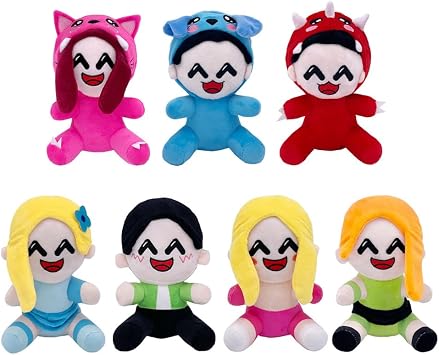 XIYUAN 20 Cm Omz Soft Stuffed Toy, Soft Stuffed Plush Toys, Stuffed Plush Doll,for Kids and Game Fans,Home Decor, Gift (Style C)