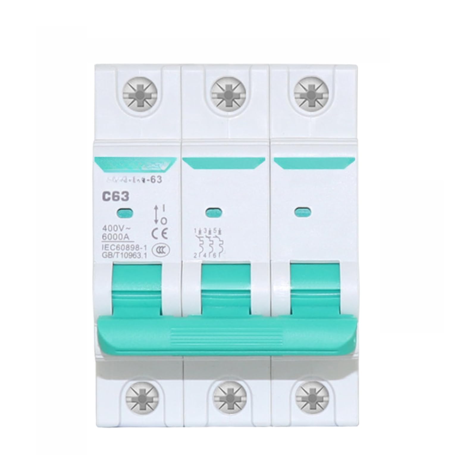 Interruttore magnetotermico 1N 1P 2P 3P 63A 32A monofase(3P [Type 1N-63]; 16A)