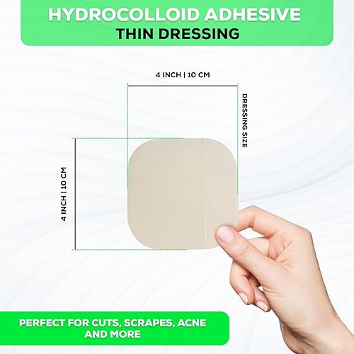 Miniatura 8 de MedVance TM Hydrocoloid - Apósito adhesivo hidrocoloide con borde (2 "x 2") 10 unidades