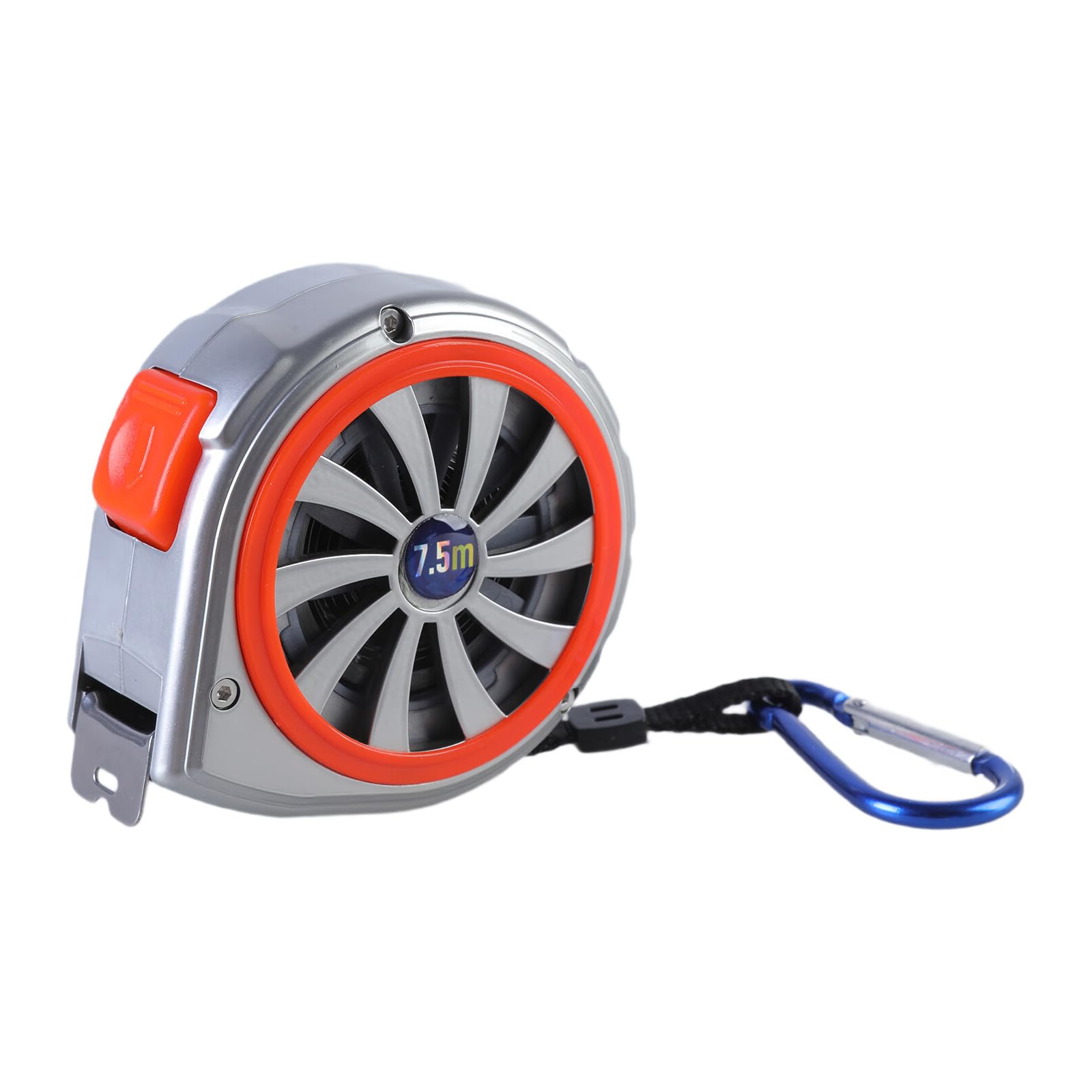 Precisions Steel Tape Measure Measuring Tool Featuring Designs for Enthusiasts & Professional Craftsmen Carabiner Clip Tape