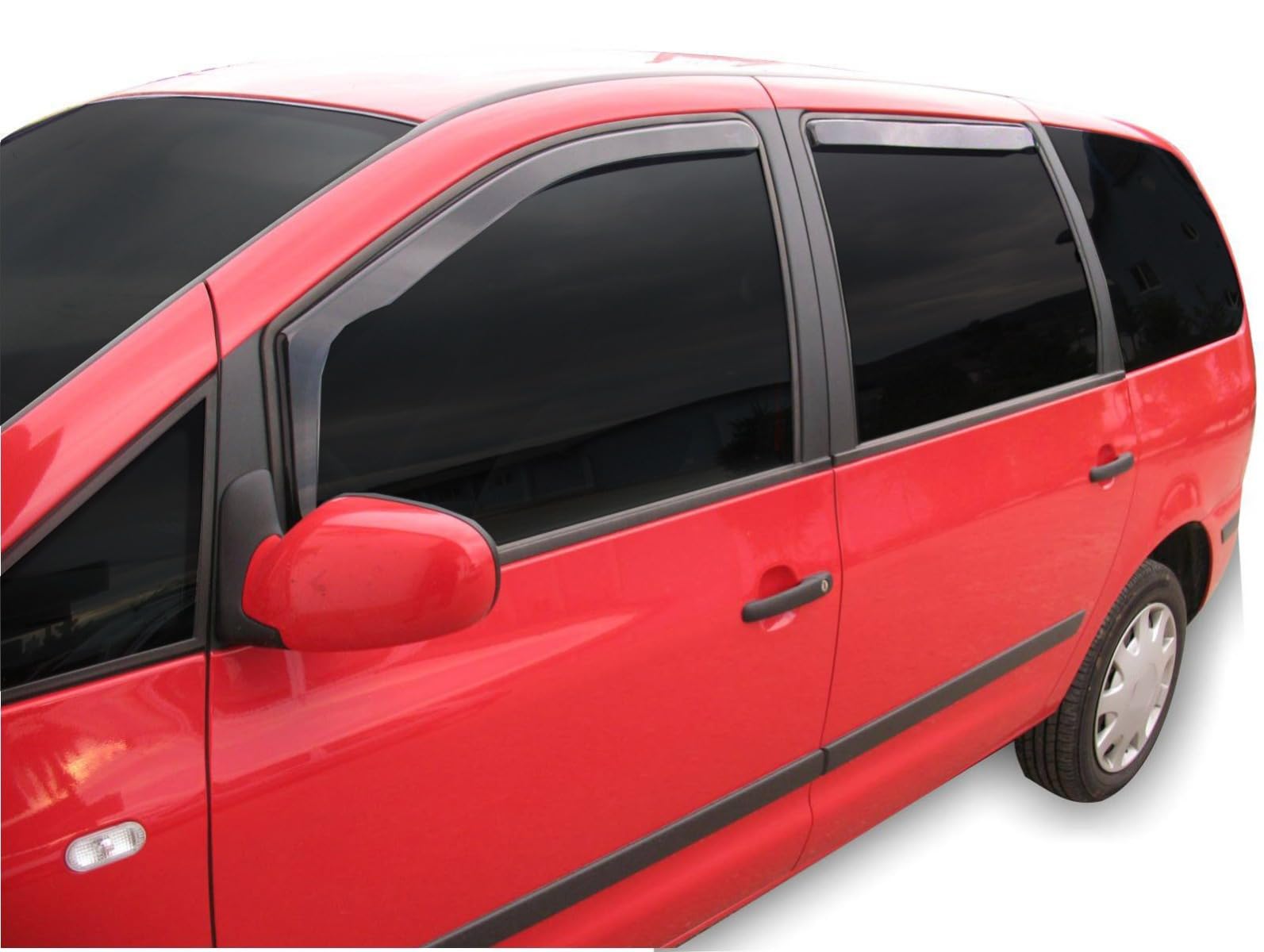 J&J AUTOMOTIVE Derivabrisas para VW Seat Alhambra 1996-2010 4 piezas
