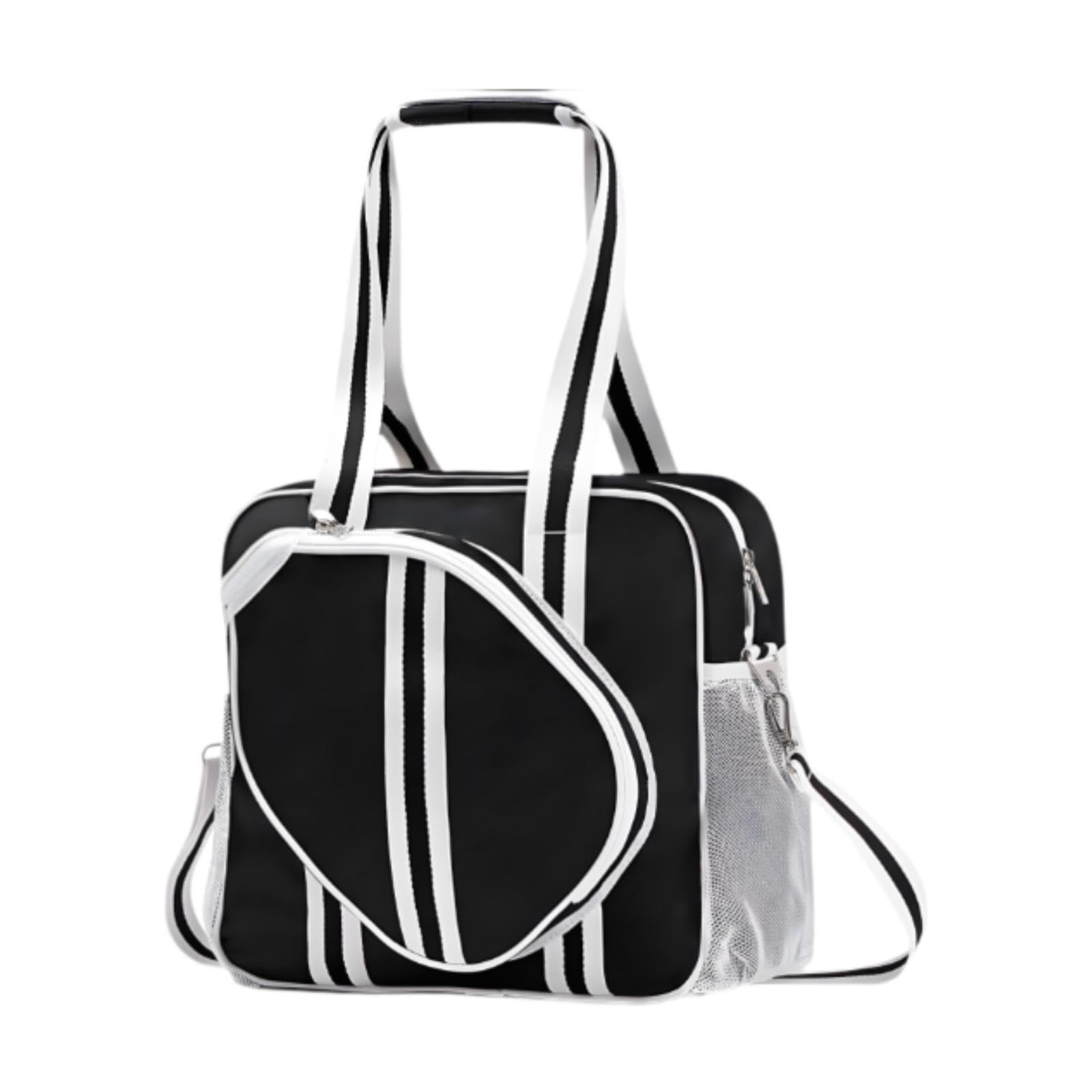 Borsa da Pickleball, Borsa Tote da Pickleball, Borsa a Tracolla Grande E Portatile per Fitness per, Borsa per Racchetta da Pickleball,