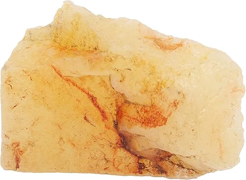 GEMHUB Piedra preciosa natural de jade amarillo bruto, 262 quilates, cristal rugoso para hacer joyas, curación, decoración, M, Gema, Jade birmano