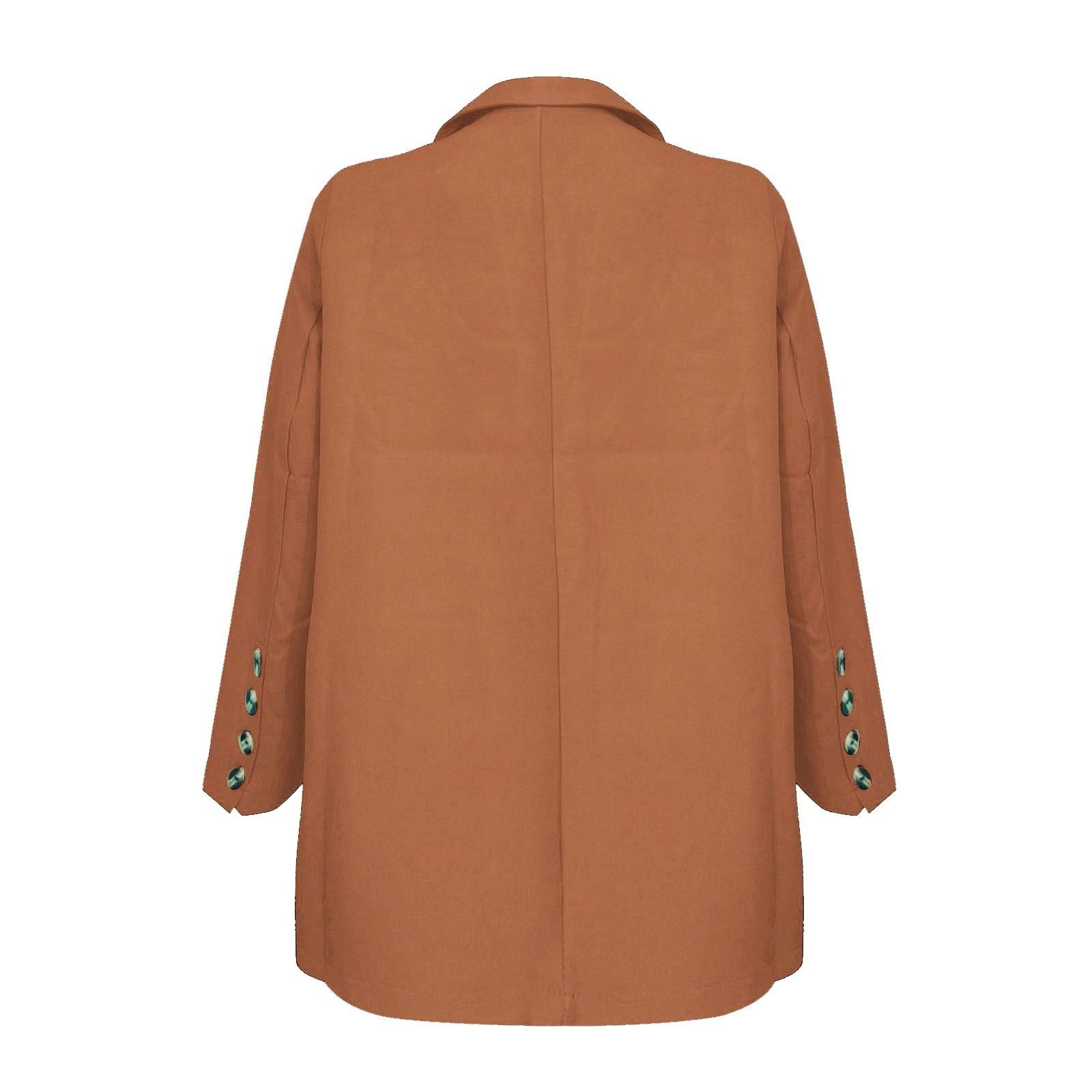 Generico Conjunto de mujer elegante con pantalones y chaqueta para mujer, ligeros, para la oficina, traje Slim Fit Tailleur y chaquetas de mujer elegantes para primavera y verano