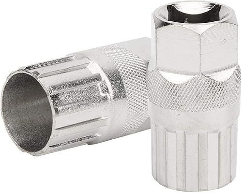 VGEBY Herramienta de reparación de extracción de bicicleta, 2 piezas de enchufe de bicicleta, herramienta de desmontaje de rueda de inercia,