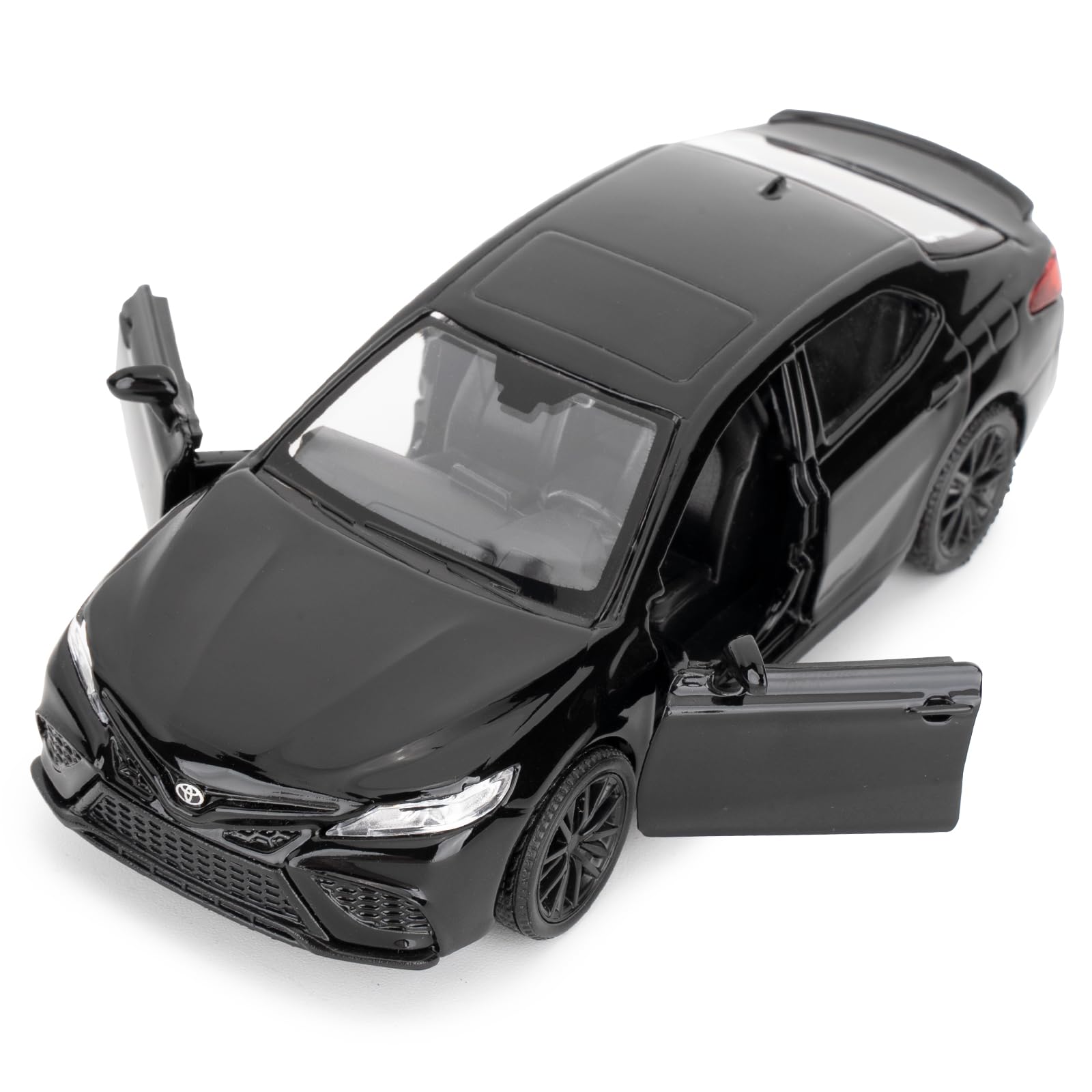 LOVEPOSELY 1:36 Scale Camry XSE Diecast Model Car Toy, Zinc Alloy Pull Back Supercar Vehicles Toy Car for Kids Adults Gift (Black)
