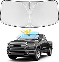 Vista 93 de Parasol de 4 capas para parabrisas, ajuste personalizado, tela 240T, parasol retráctil que bloquea los rayos ultravioletas, accesorios para automóvil