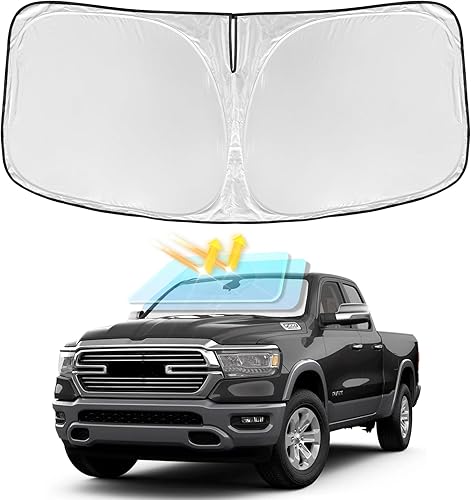 Miniatura 93 de Parasol de 4 capas para parabrisas, ajuste personalizado, tela 240T, parasol retráctil que bloquea los rayos ultravioletas, accesorios para automóvil