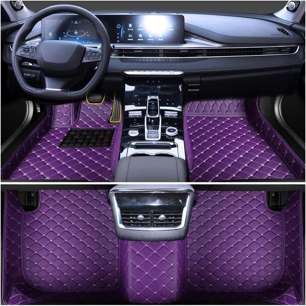 Car Floor Mat Fit 99 Sedans Sports Cars Luxury Custom Car Mats for SUV Women Leather Automotive