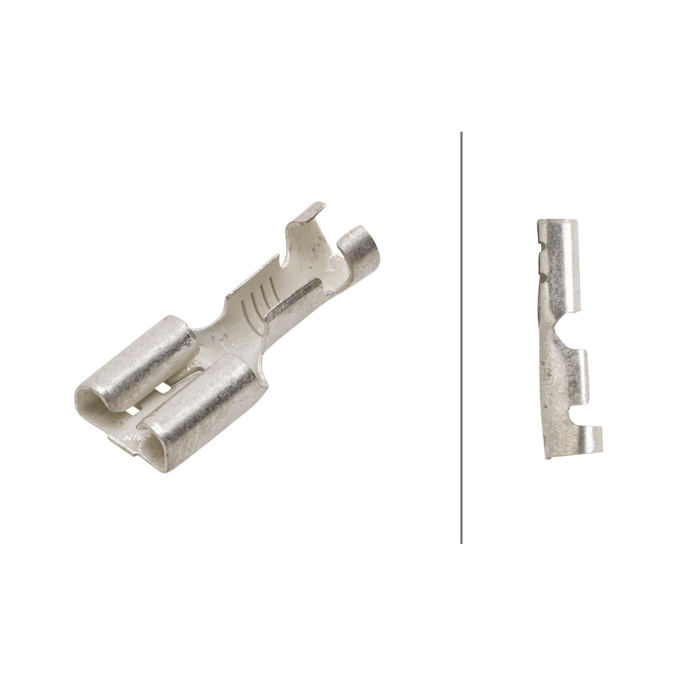 HELLA 701235033 Boîte de 100 connecteurs de borne avec loquet 6,3 mm